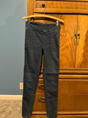 High-Rise Dark wash Women’s Jeggings - Stretchy Pull-On Comfort